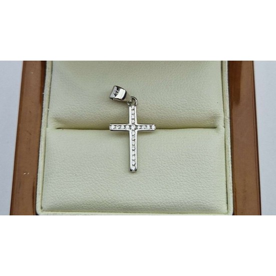 Srebrna Zawieszka Krzyżyk 0,70g P925