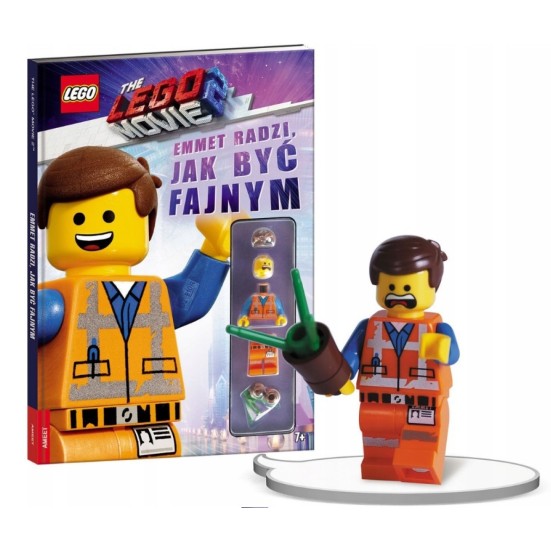 Książka Lego + Ludzik Emmet Radzi Jak Być Fajnym