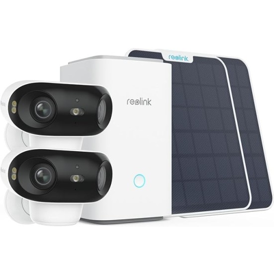  2 x KAMERA bezprzewodowa Wifi REOLINK Argus 4 PRO Solar + Home HUB