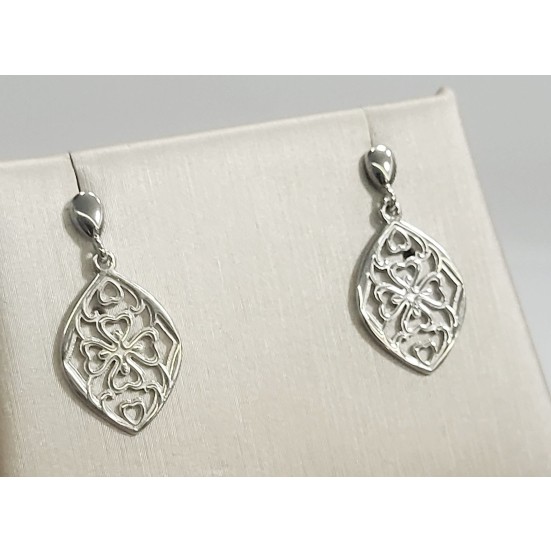 Srebrne kolczyki ażurowe 1,77g P.925