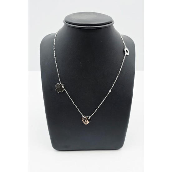 Piękny Srebrny Łańcuszek celebrytka 2,64g p925 45cm 